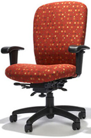 Rainier High Back Managers/ Secretarial Chair